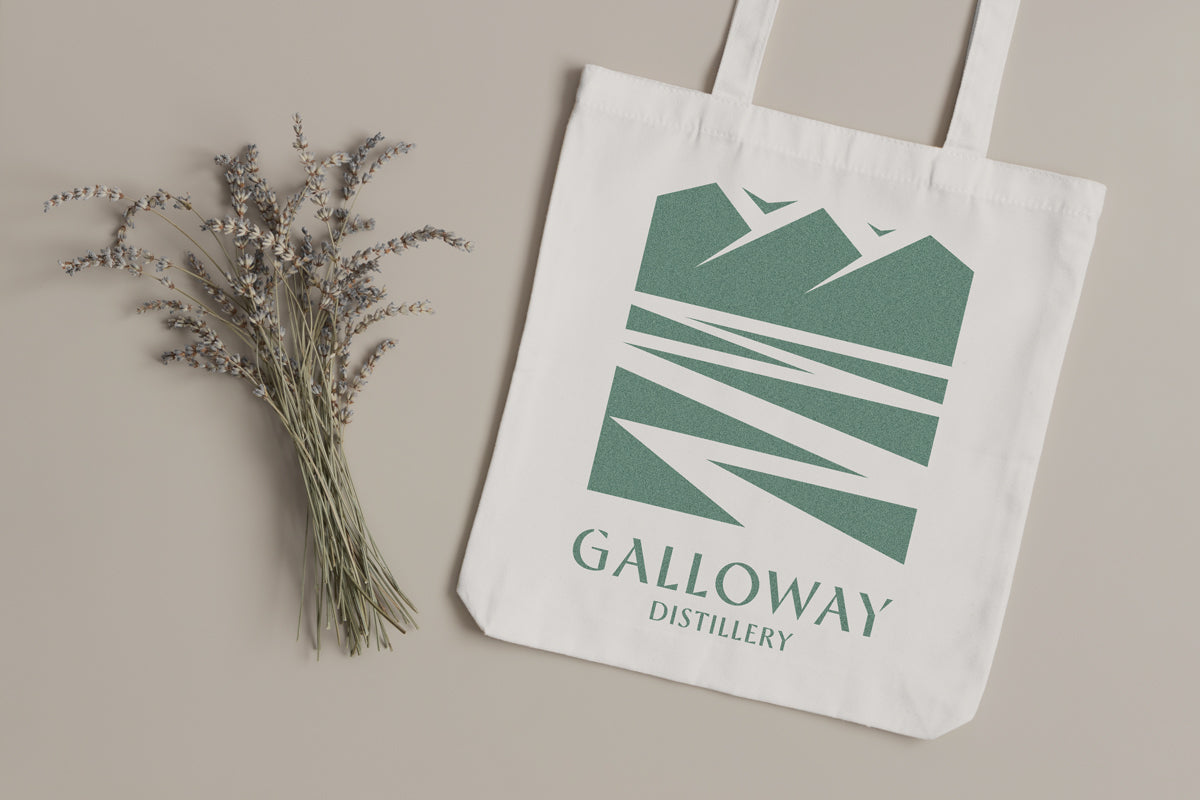 Galloway Distillery Tote Bag - 100% organic cotton